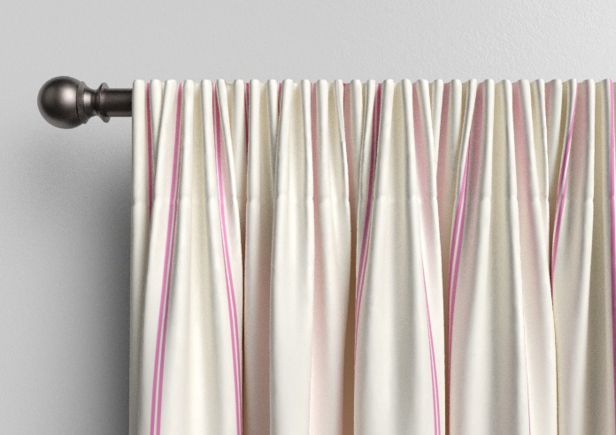 The British Stripe Co. Victoria, Notting Hill No.1 - Made to Measure Curtains - Image 9